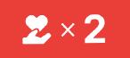❤ X 2